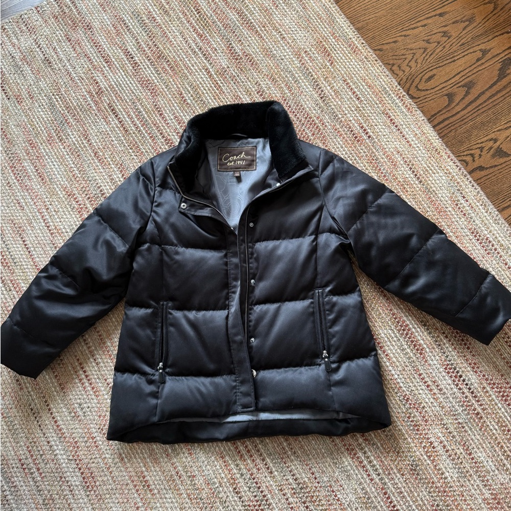 Coach Black Jacket - image 1